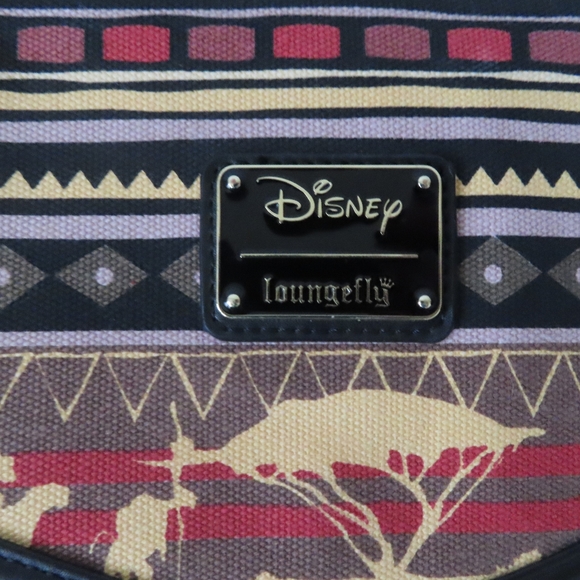 rare Loungefly Disney Lion King Canvas Backpack - Picture 2 of 11